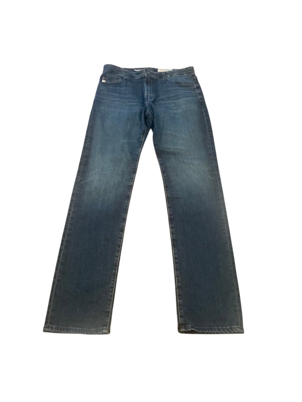 AG-ED Denim Graduate Tailored Leg Jean 32x34 Stretch 9 Yrs Duke Wash Indigo Dark